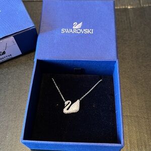 Swarovski Swan Necklace